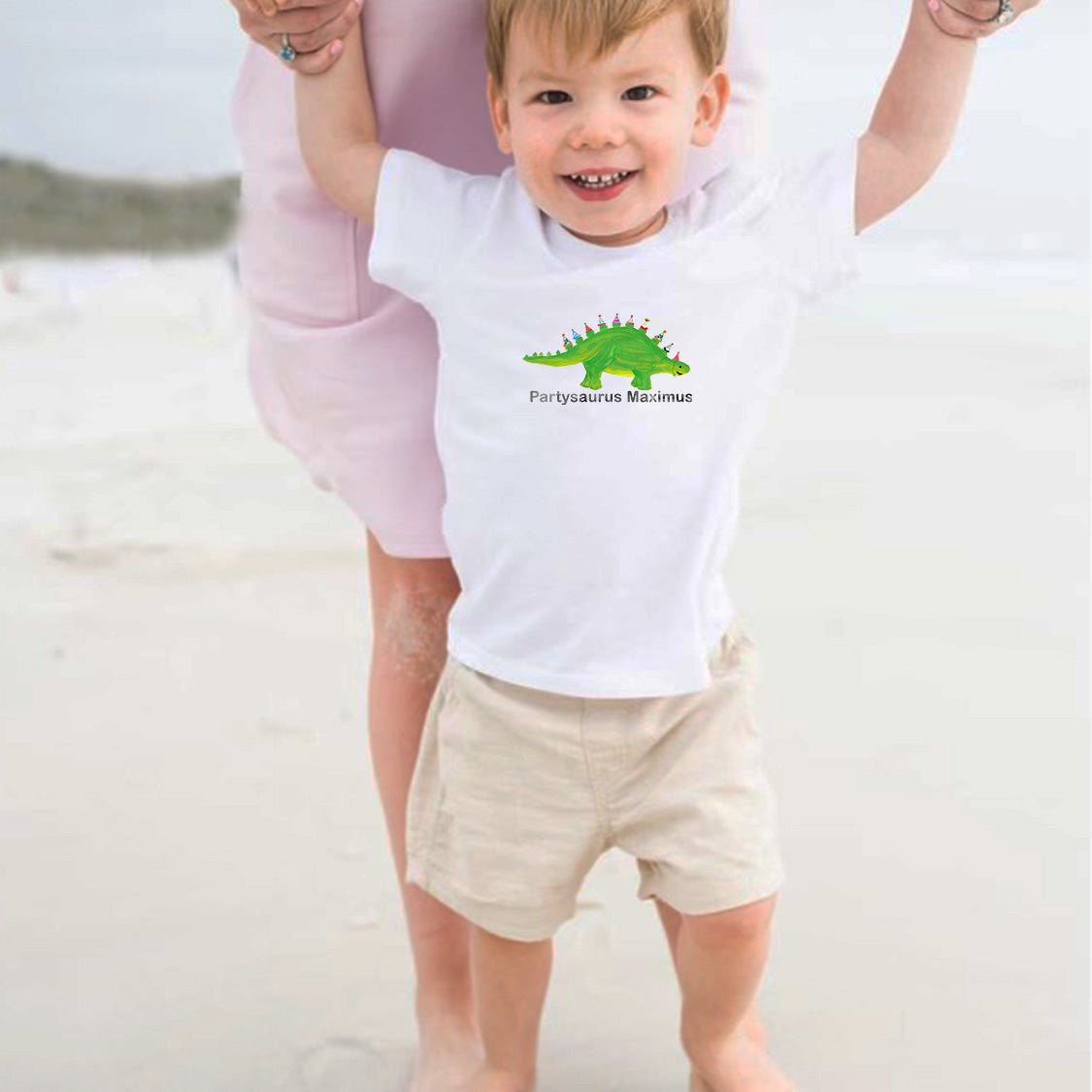 Partysaurus Toddler Tee