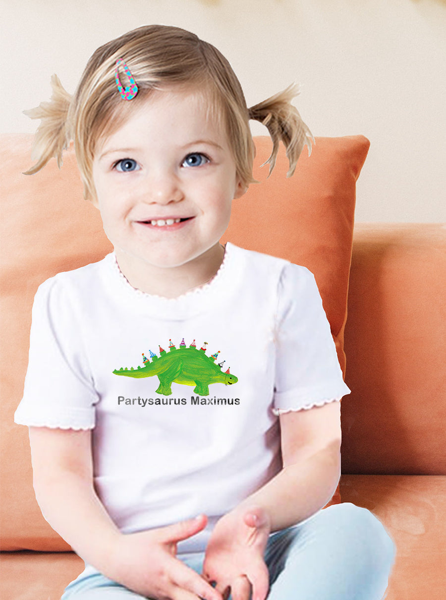 Partysaurus Toddler Tee