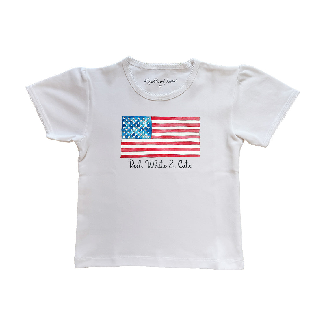 Red, White & Cute Toddler Tee