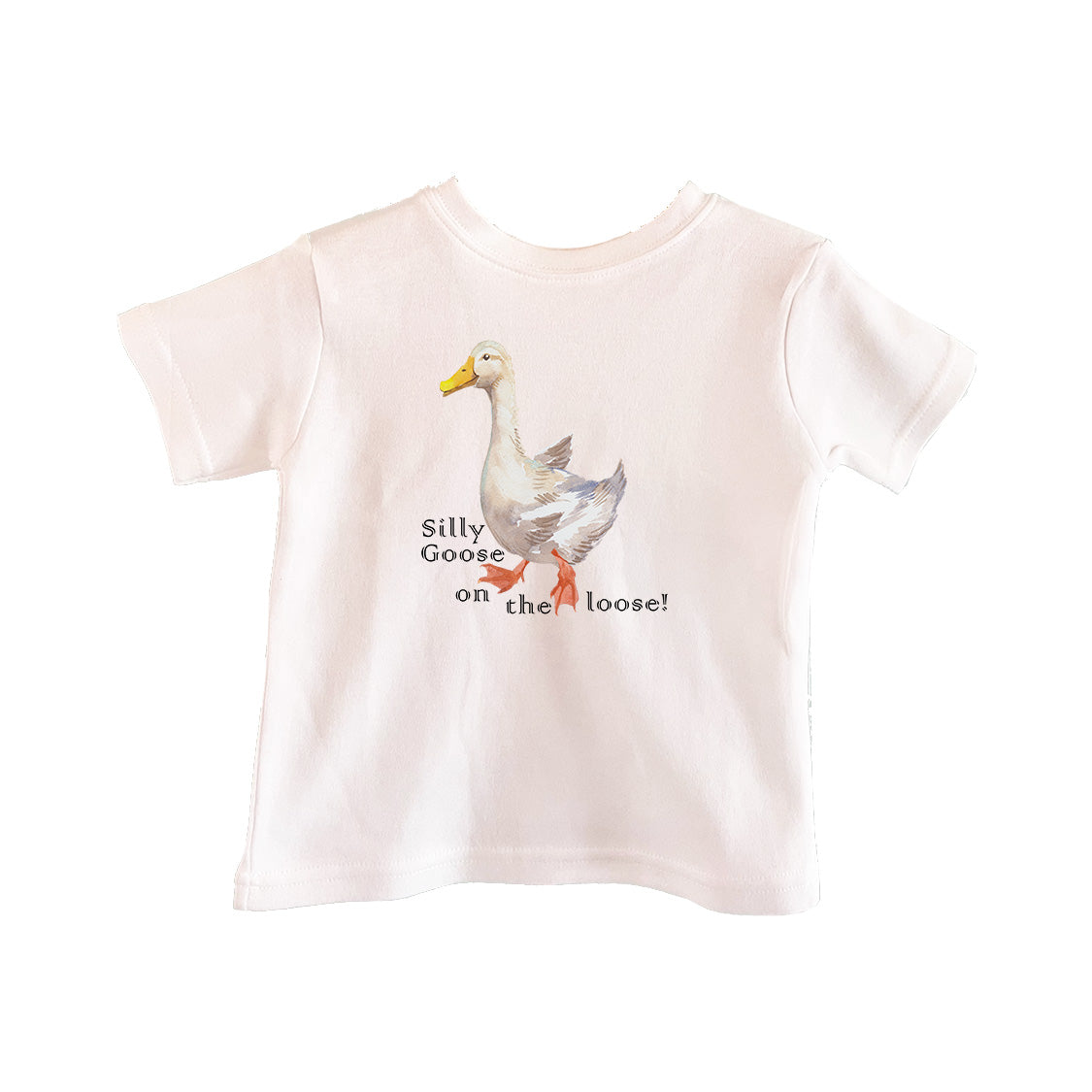 Silly Goose On The Loose Toddler Tee