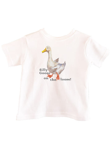 Silly Goose On The Loose Toddler Tee