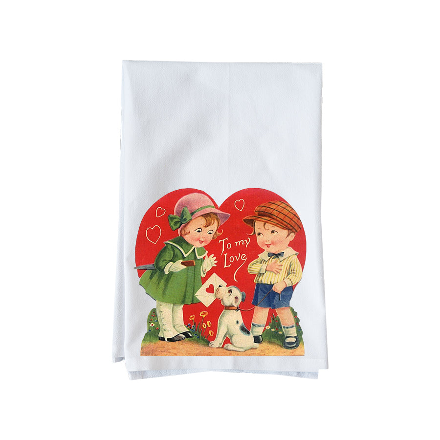 To My Love Kitchen Towel