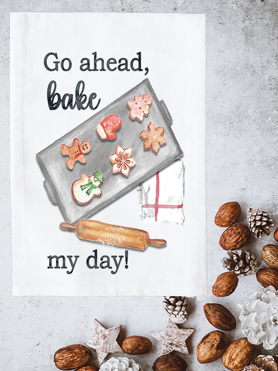 Bake My Day Kitchen Towel