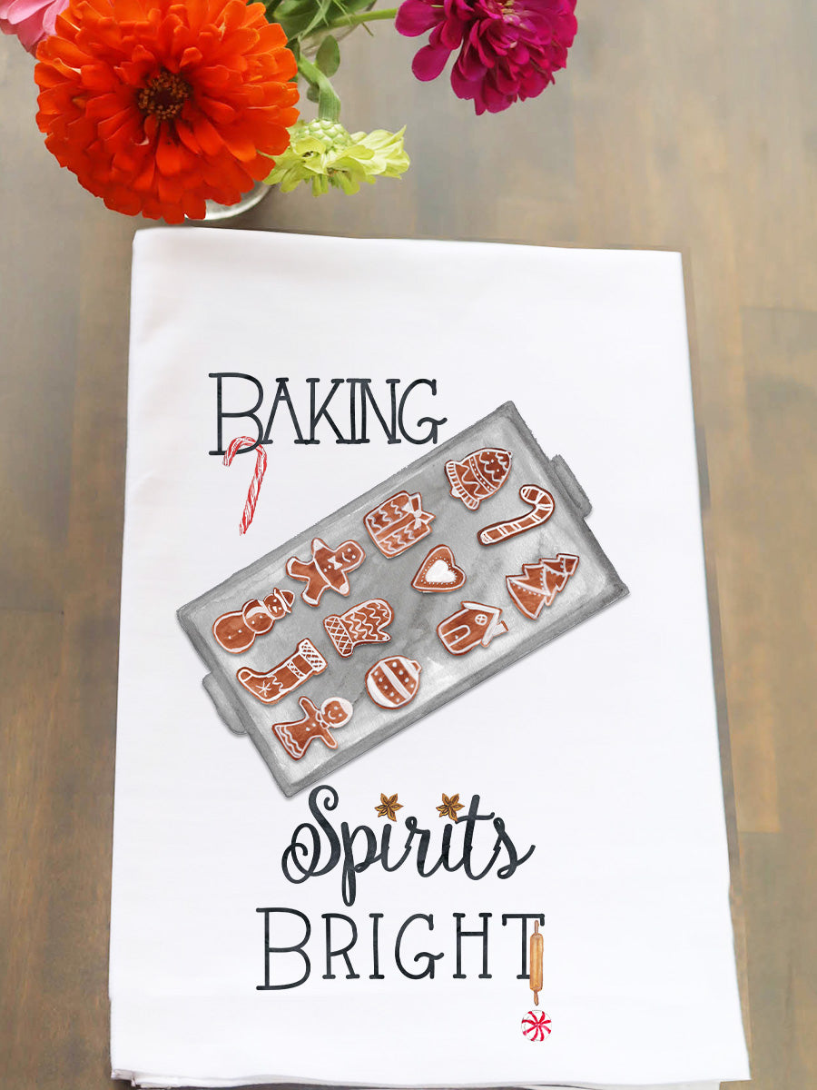 Baking Spirits Bright Kitchen Towel