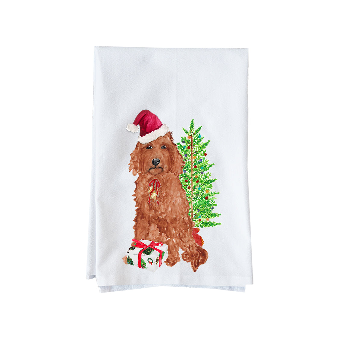 Christmas Doodle Kitchen Towel