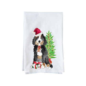 Christmas Doodle Kitchen Towel