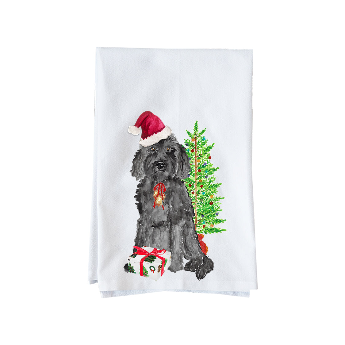 Christmas Doodle Kitchen Towel
