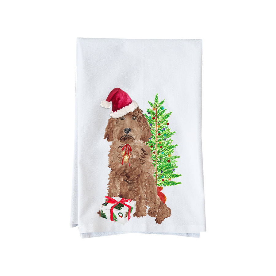 Christmas Doodle Kitchen Towel