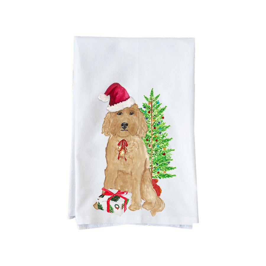 Christmas Doodle Kitchen Towel