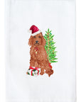 Christmas Doodle Kitchen Towel