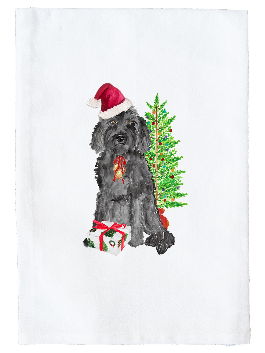 Christmas Doodle Kitchen Towel