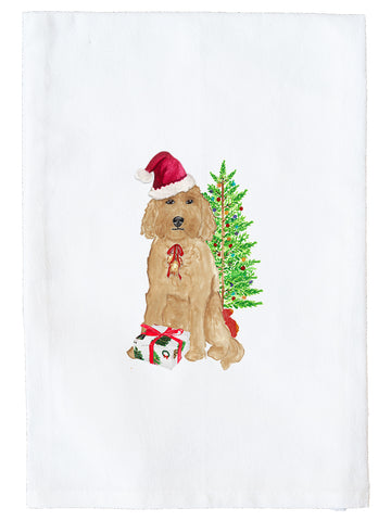 Christmas Doodle Kitchen Towel