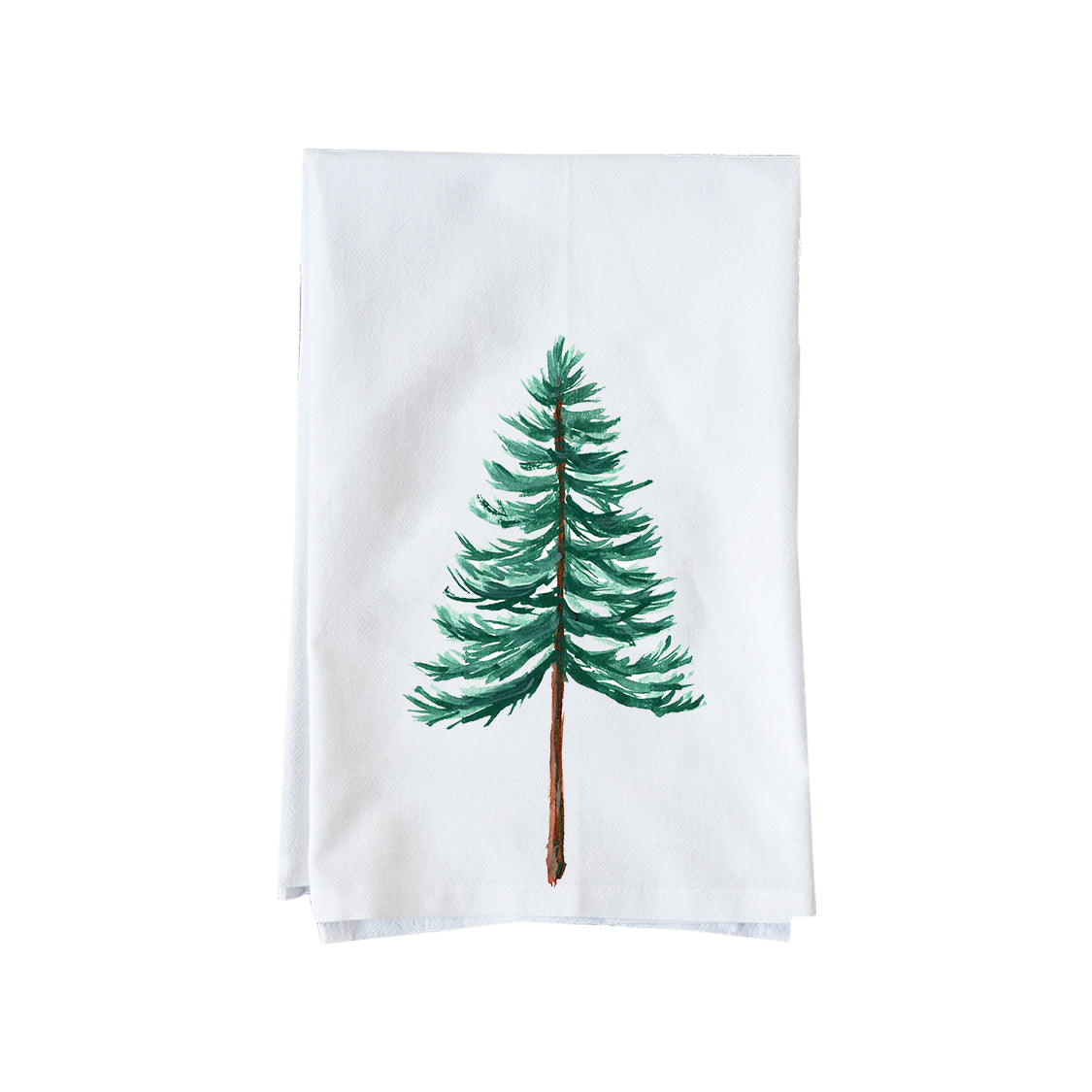 Evergreen Tree Kitchen Towel