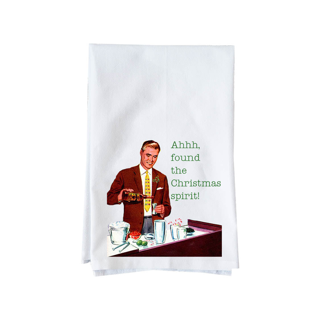 Found the Christmas Spirit Kitchen Towel