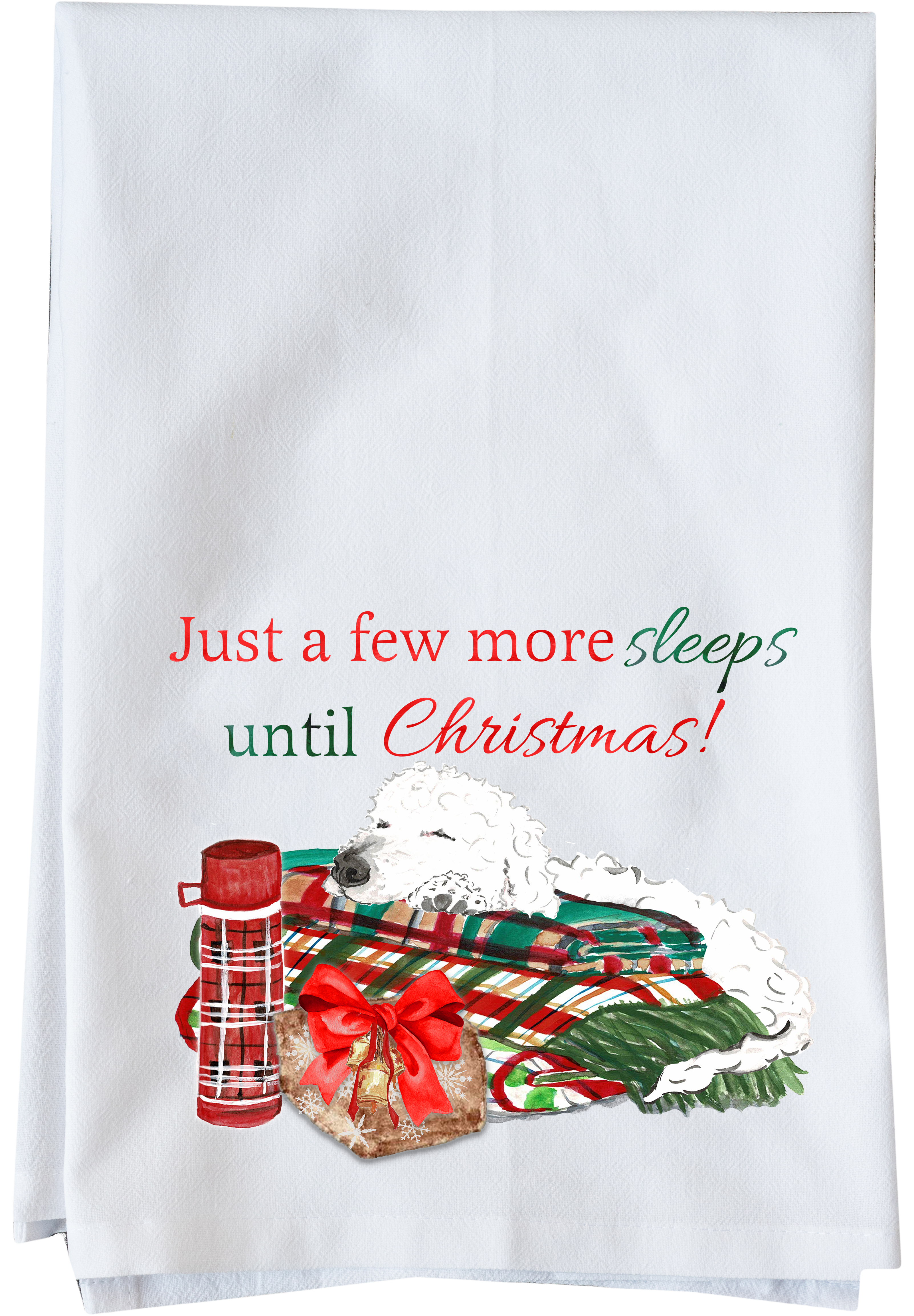Few More Sleeps Kitchen Towel