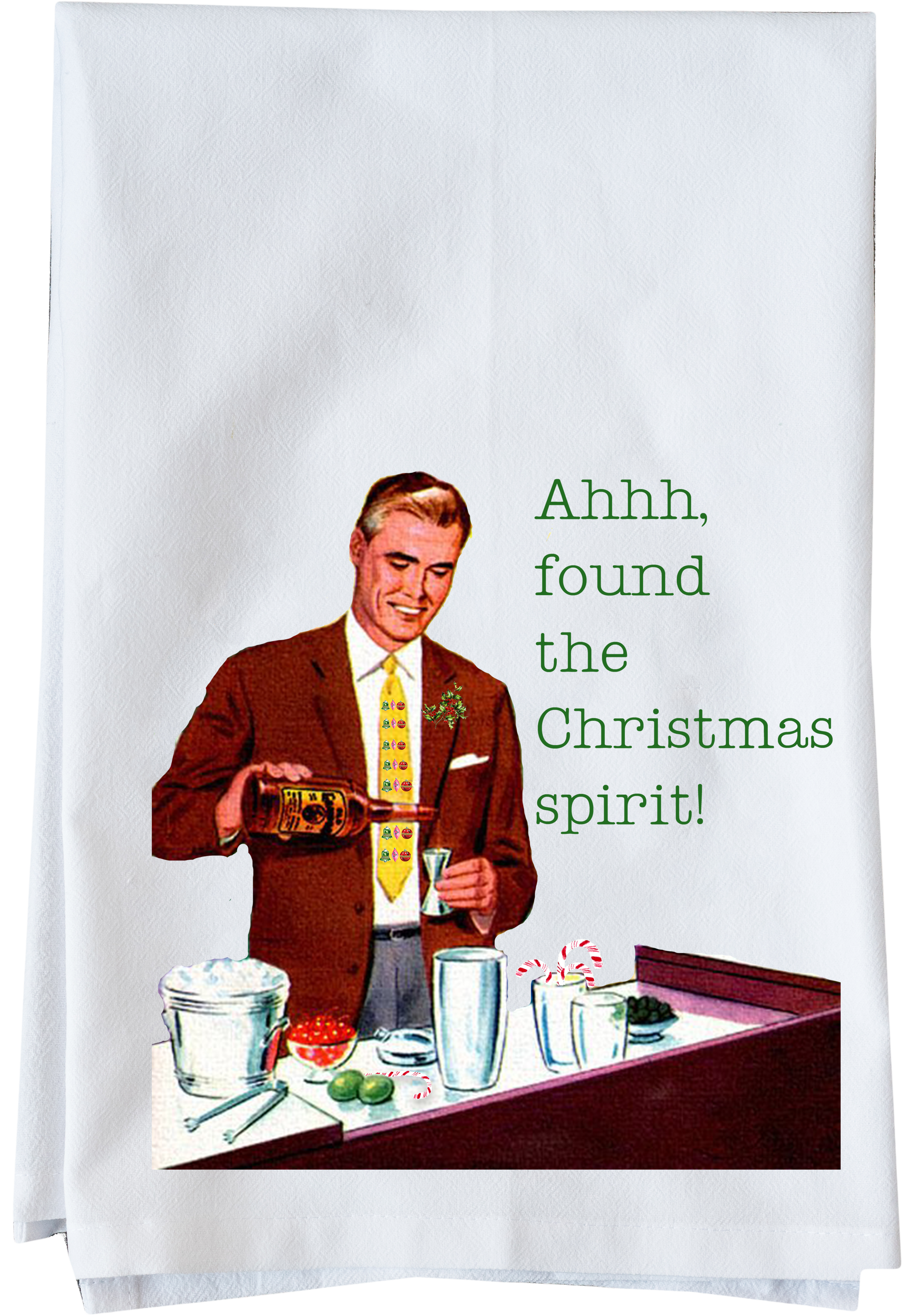 Found the Christmas Spirit Kitchen Towel