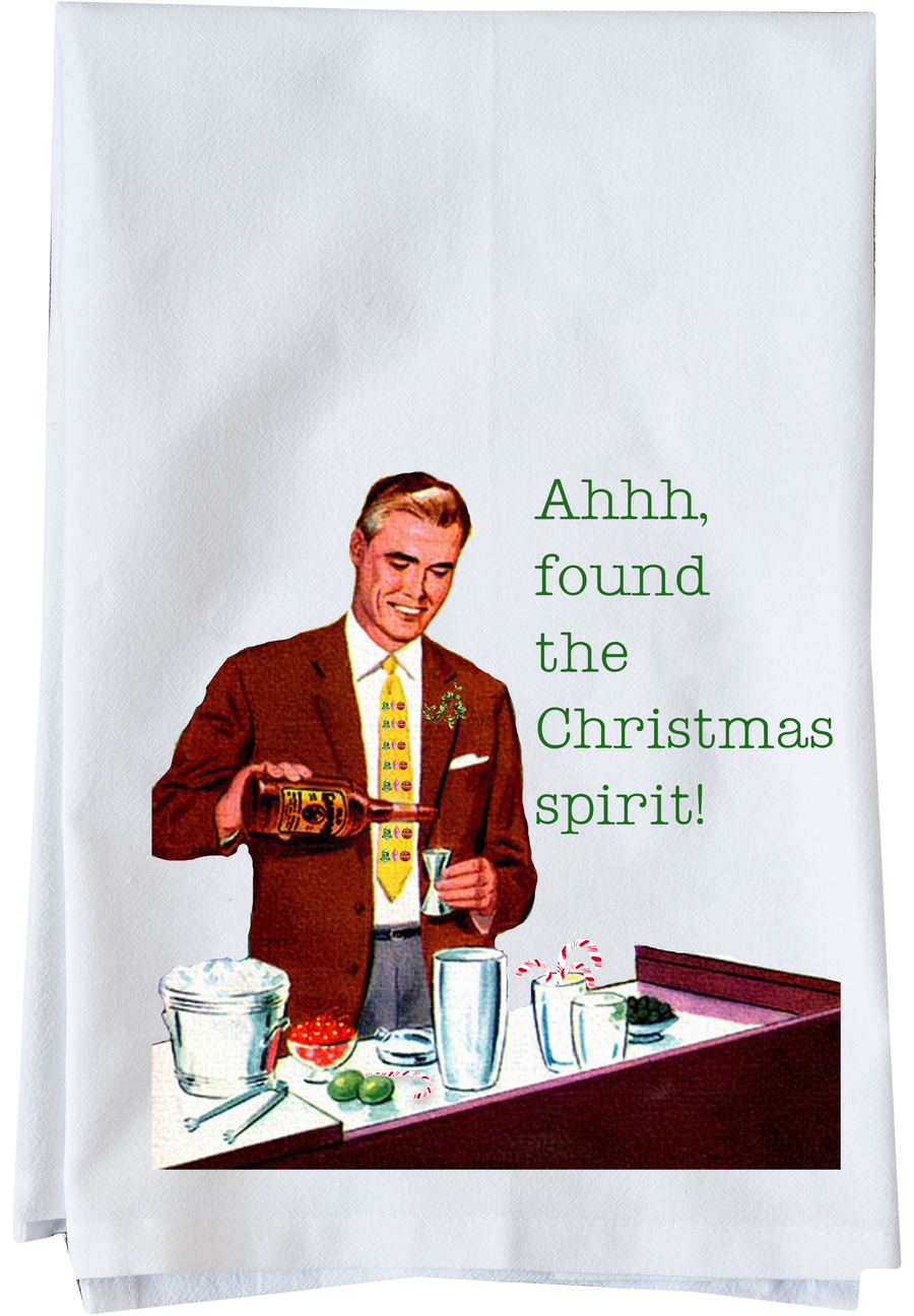 Found the Christmas Spirit Kitchen Towel