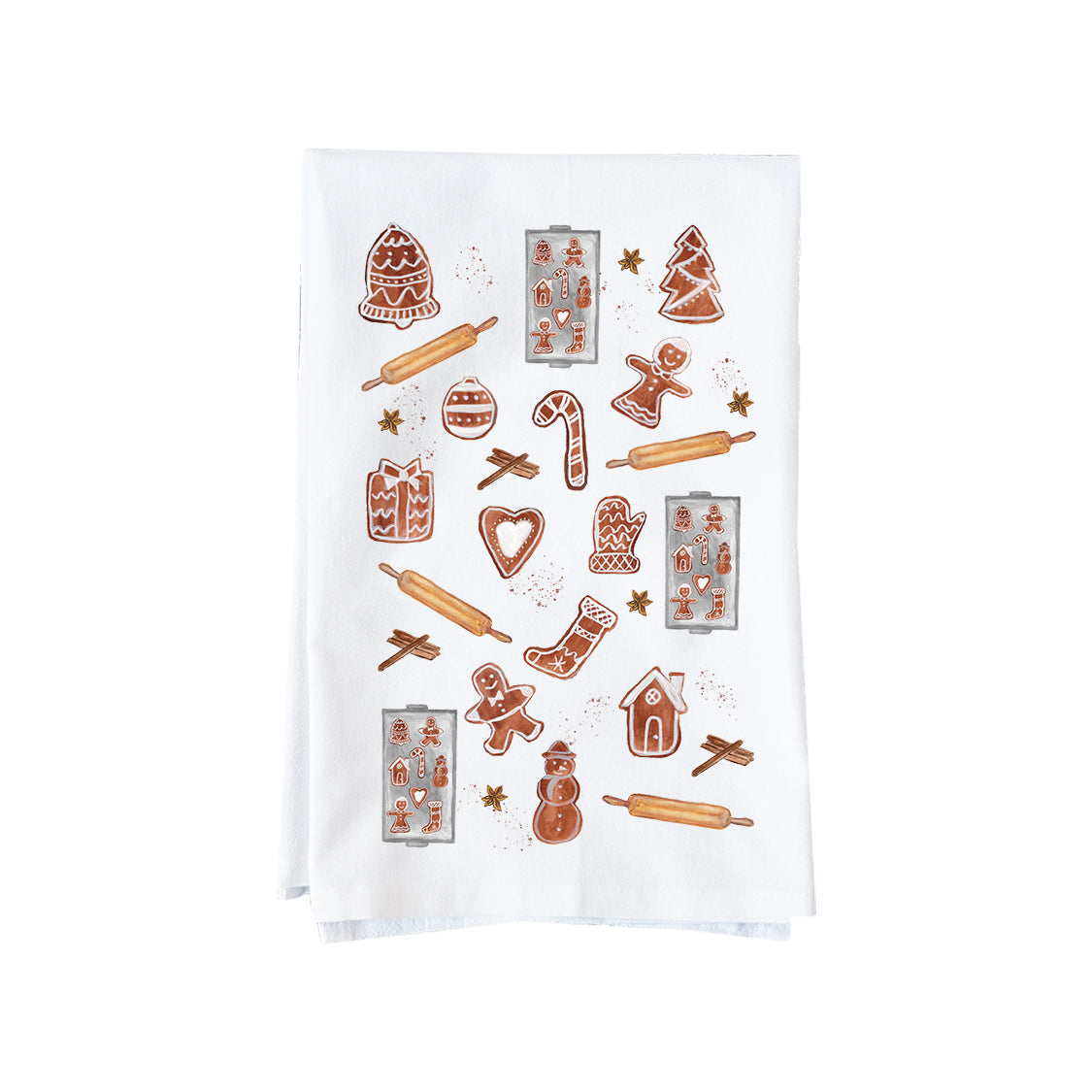Gingerbread Cookies Kitchen Towel