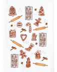 Gingerbread Cookies Kitchen Towel