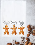 Gingerbread Men Cookies Kitchen Towel