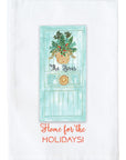 Home for the Holidays Door Kitchen Towel