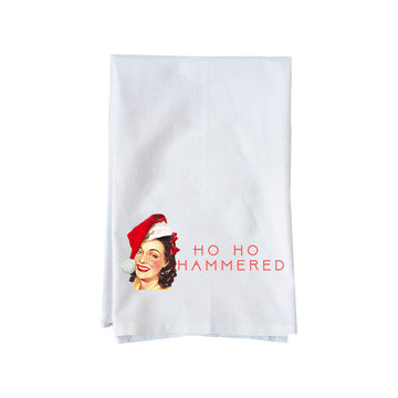 Ho Ho Hammered Kitchen Towel