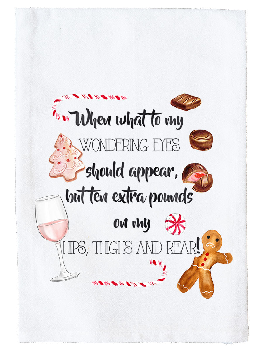 Hips, Thighs and Rear Kitchen Towel