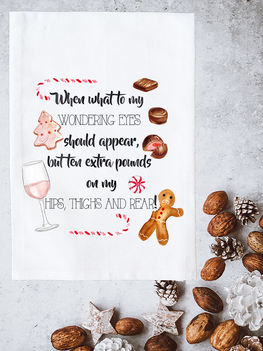 Hips, Thighs and Rear Kitchen Towel