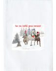 Ho Ho Hold Your Horses Kitchen Towel