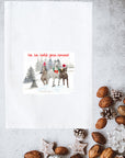 Ho Ho Hold Your Horses Kitchen Towel