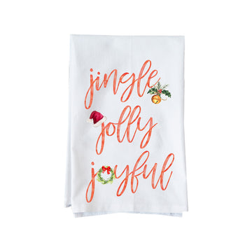 Jingle Jolly Joyful Kitchen Towel