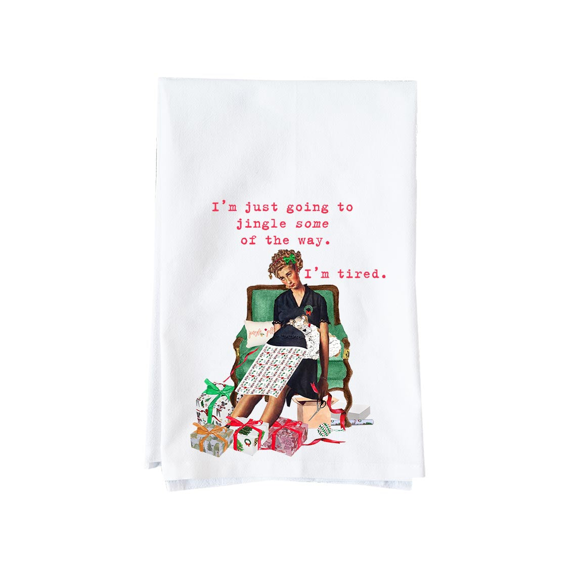 Jingle Some of The Way Kitchen Towel