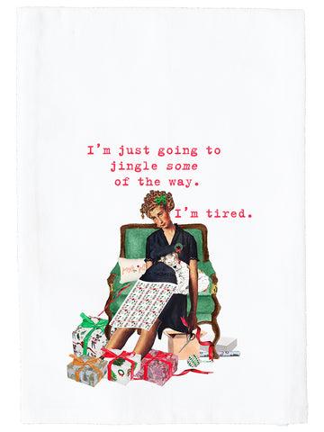 Jingle Some of The Way Kitchen Towel
