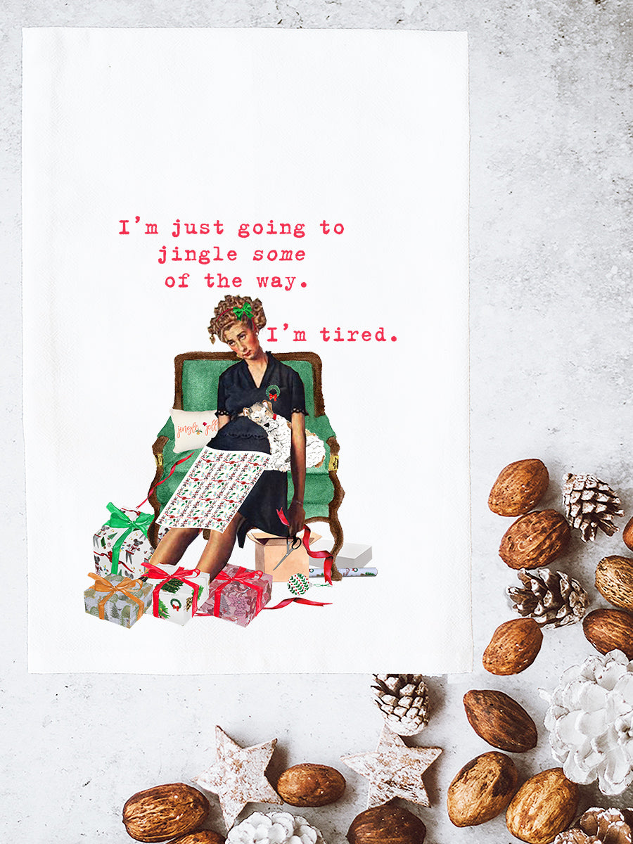 Jingle Some of The Way Kitchen Towel