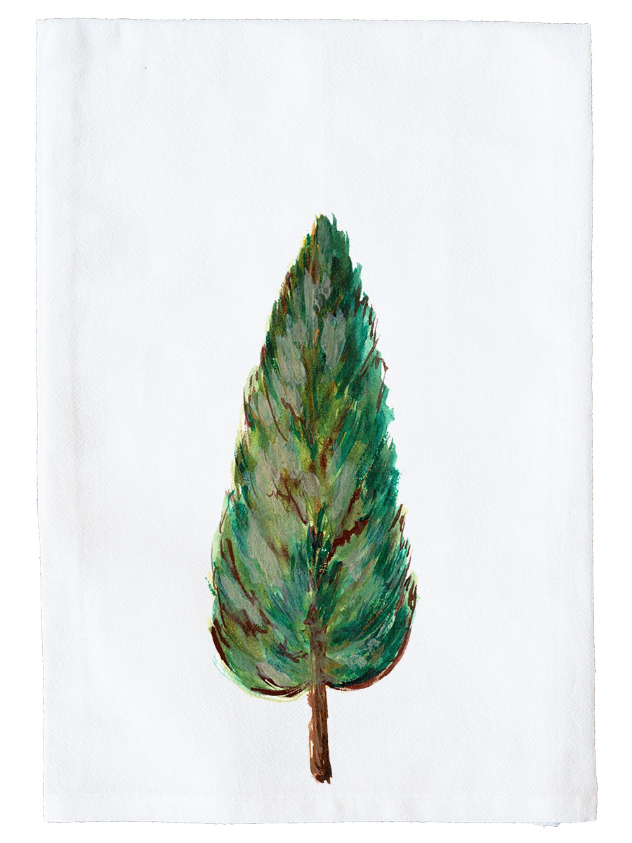 Cypress Tree Kitchen Towel