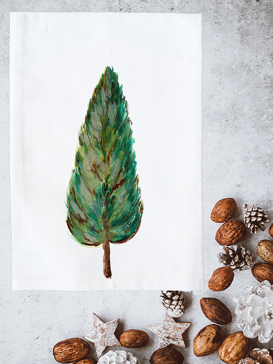 Cypress Tree Kitchen Towel