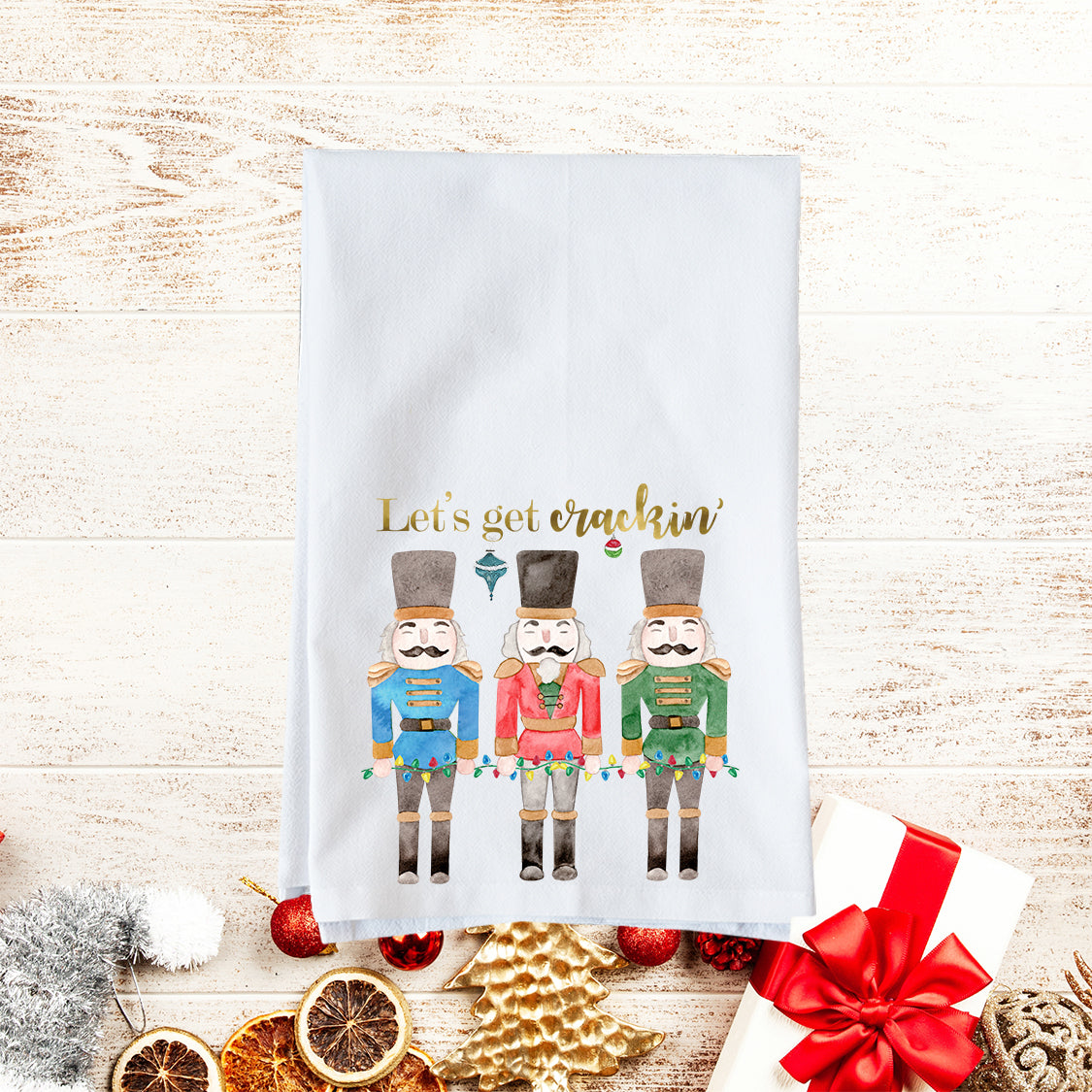 Let's Get Crackin' Kitchen Towel