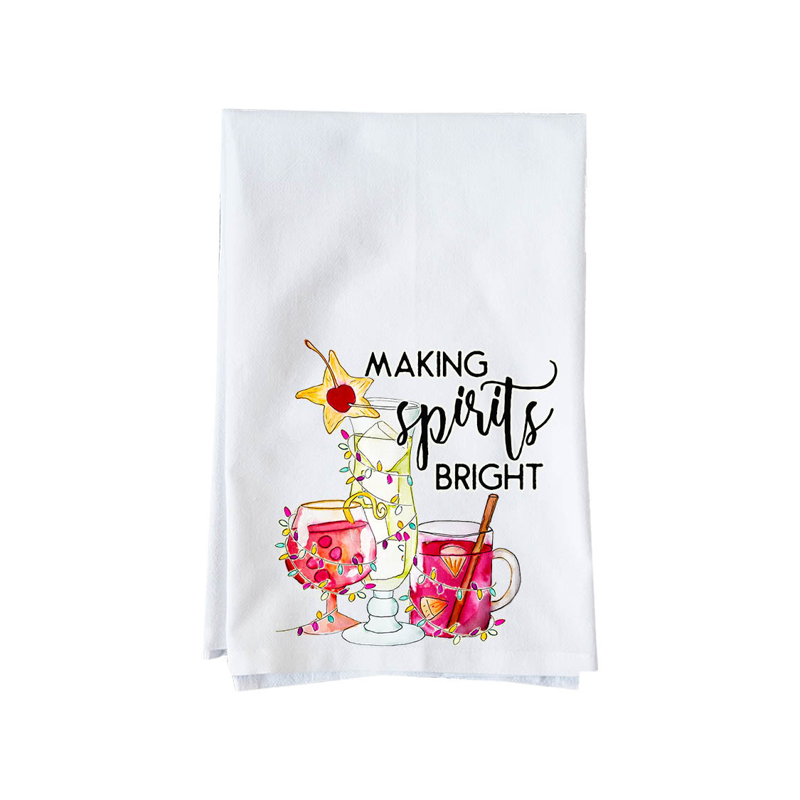 Making Spirits Bright Kitchen Towel