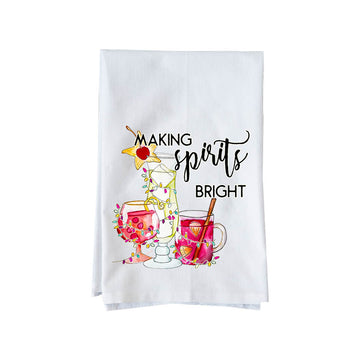 Making Spirits Bright Kitchen Towel