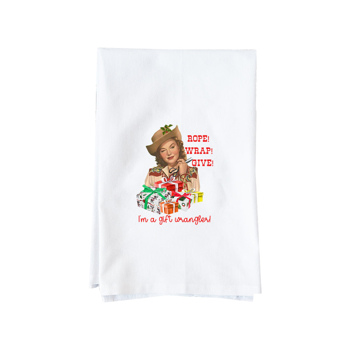 Rope Wrap Give Kitchen Towel