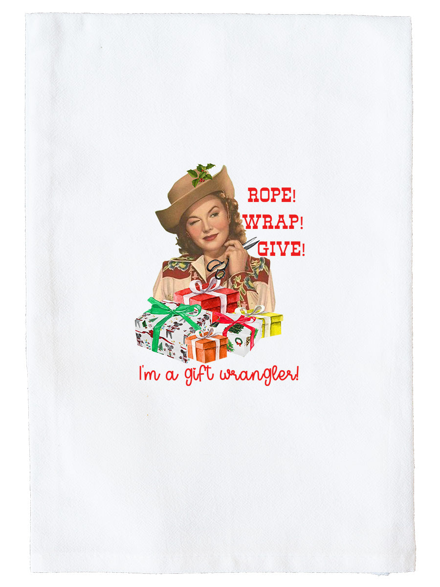 Rope Wrap Give Kitchen Towel