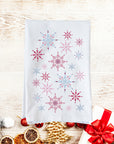 Snowflake Collage Kitchen Towel