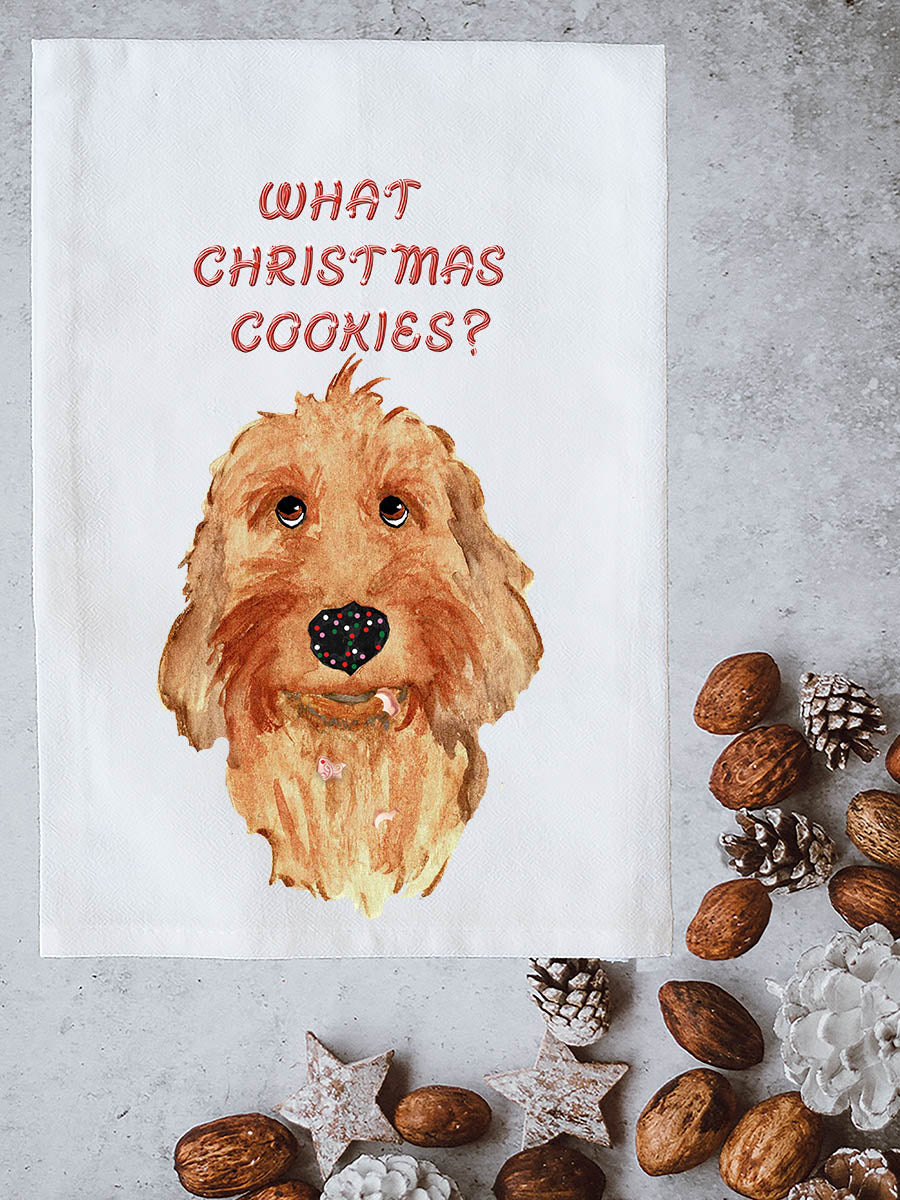 What Christmas Cookies Kitchen Towel