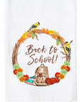 September Wreath with Options Kitchen Towel