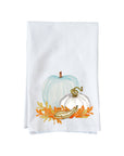 Blue and White Pumpkins Kitchen Towel