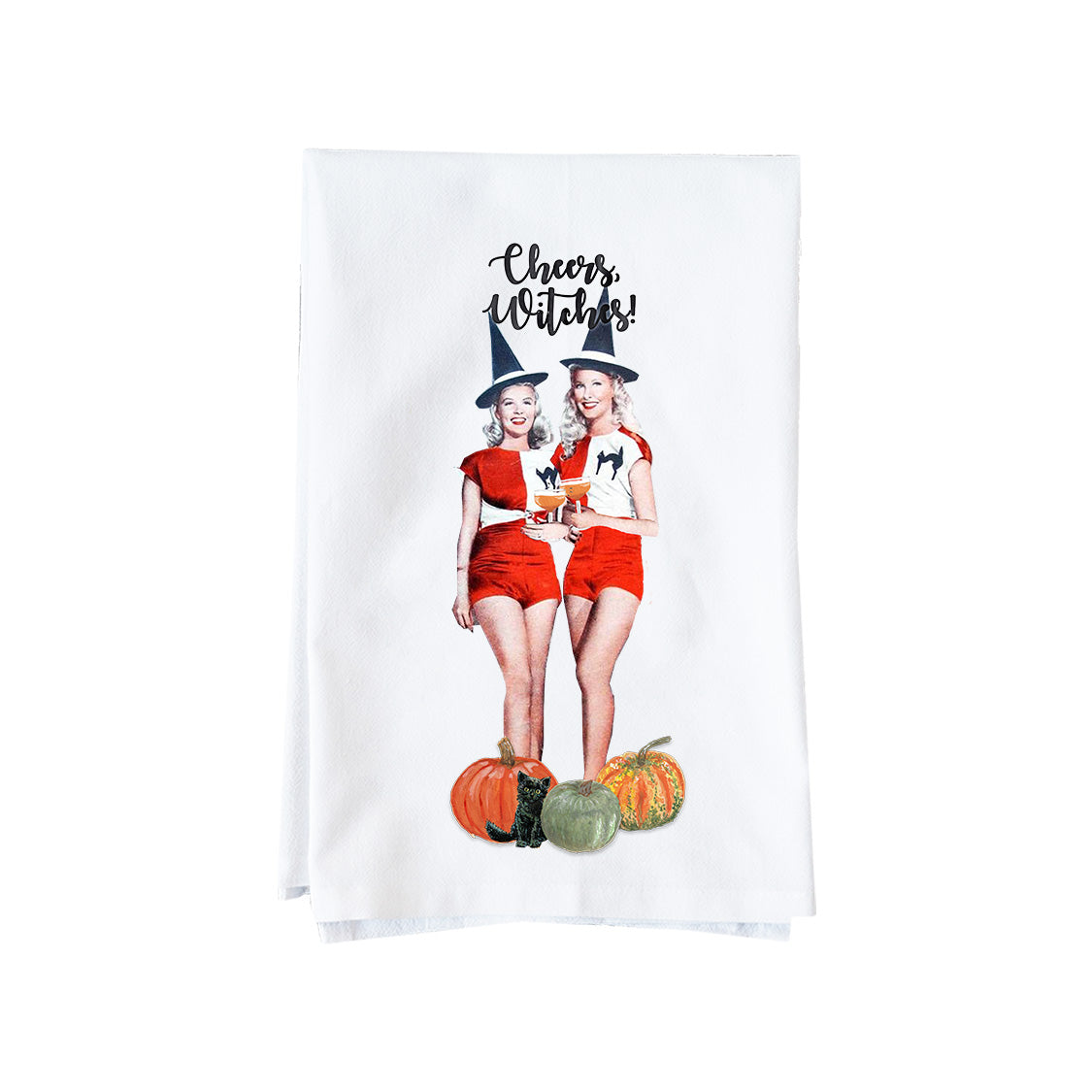 Cheers Witches Kitchen Towel
