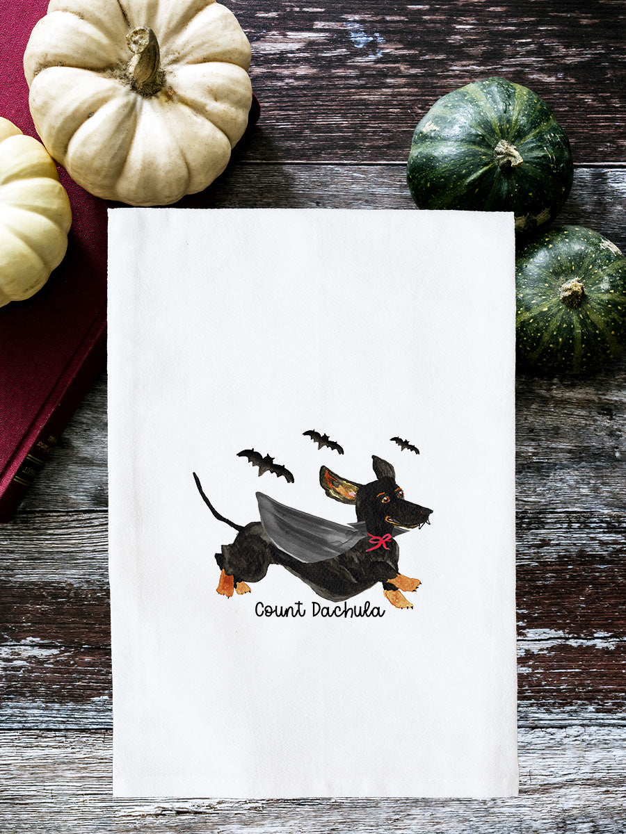 Count Dachula Kitchen Towel