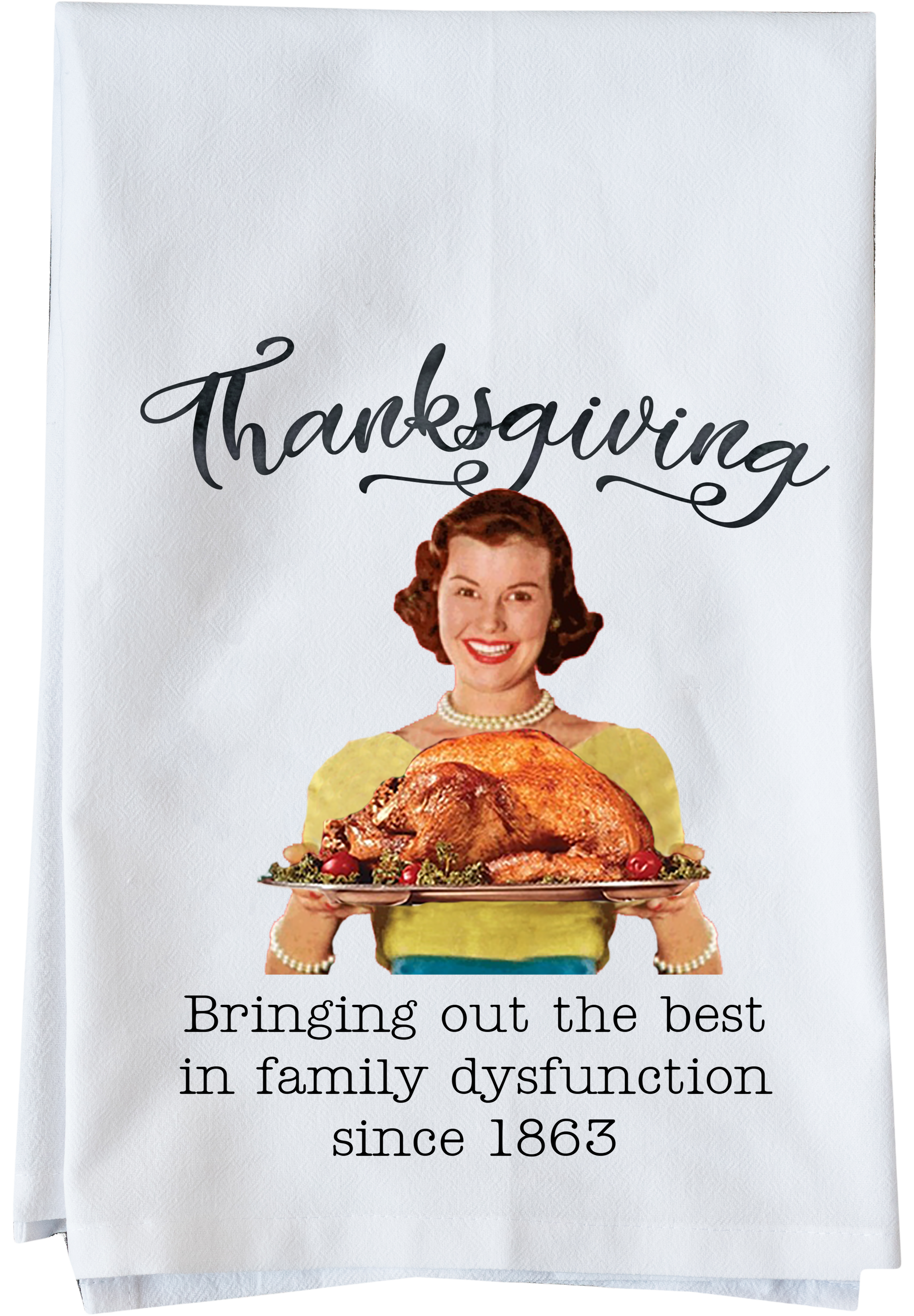 Family Dysfunction Kitchen Towel