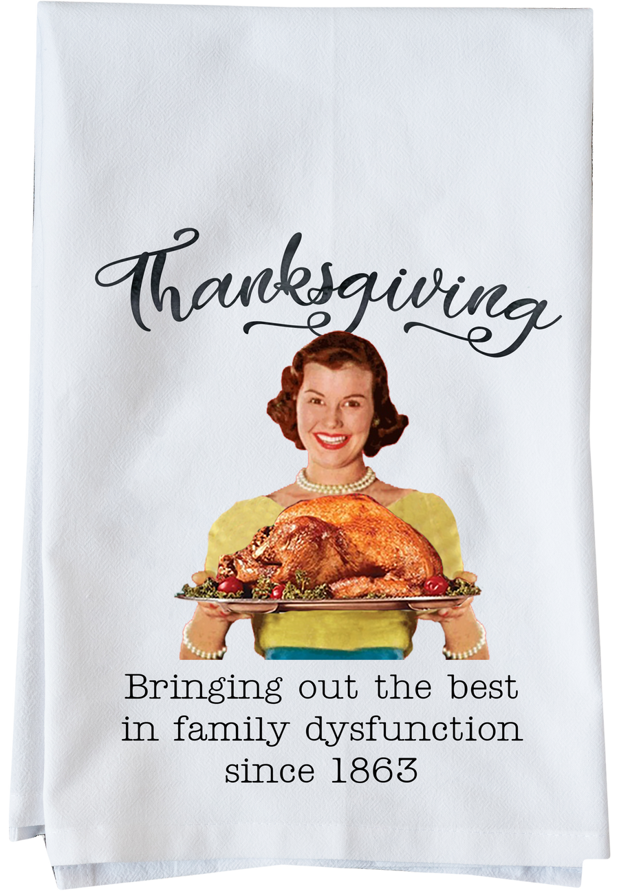 Family Dysfunction Kitchen Towel