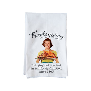 Family Dysfunction Kitchen Towel